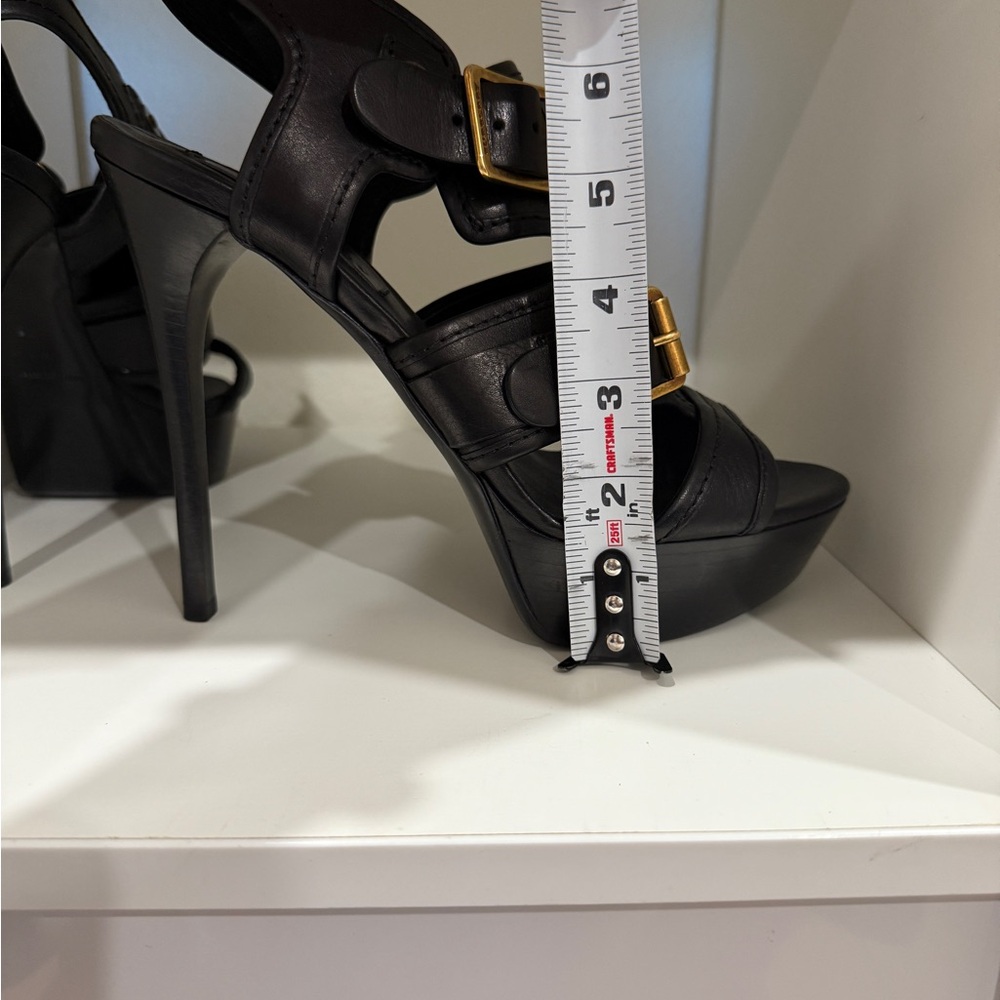 Burberry Aviator Beatty Platform Heels - Size 39 - Picture 8 of 8